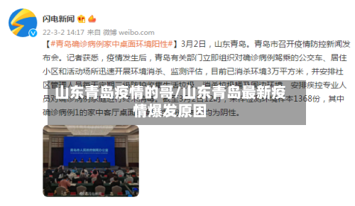 山东青岛疫情的哥/山东青岛最新疫情爆发原因