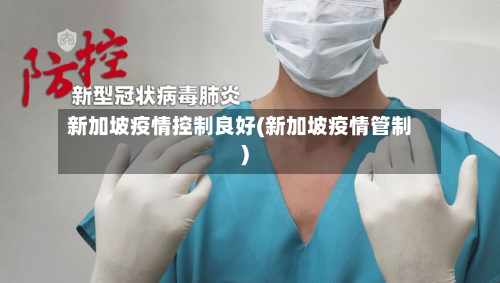 新加坡疫情控制良好(新加坡疫情管制)