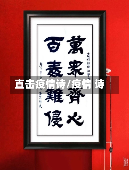 直击疫情诗/疫情 诗