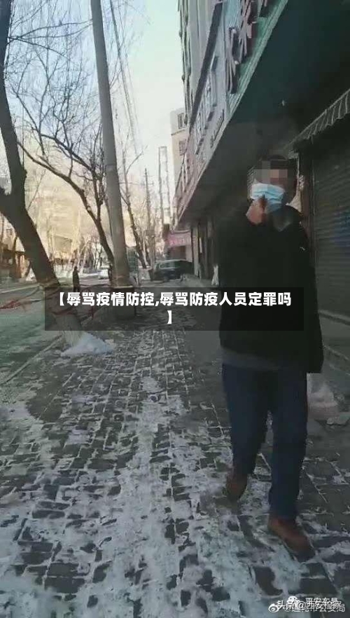 【辱骂疫情防控,辱骂防疫人员定罪吗】-第2张图片