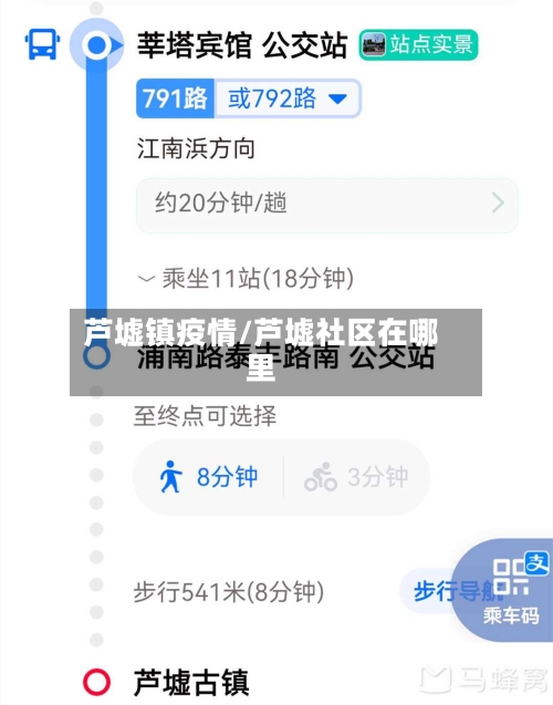 芦墟镇疫情/芦墟社区在哪里-第3张图片