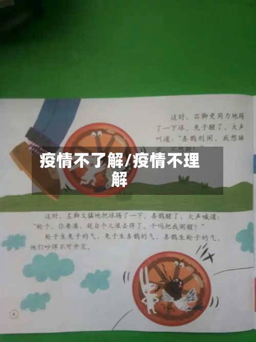 疫情不了解/疫情不理解