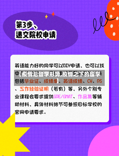 【疫情后留学形势,疫情之下的留学】